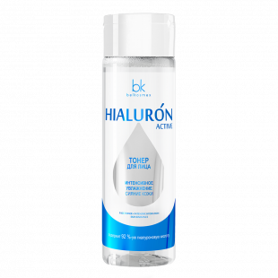 Тонер для лица интенсивное увлажнение сияние кожи Hialuron Active 200 1/12