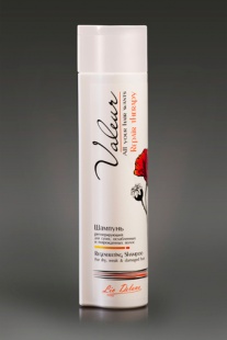 Шампунь Liv Delano Valeur регенерирующий для сухих, ослабленных и поврежденных волос, 350 г