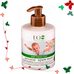 Детское крем мыло EkoLab 0+ baby cream-soap