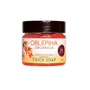 Нежное густое мыло питательное BelKosmex Oblepiha Organica 130 мл