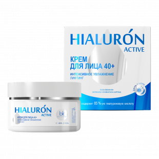 Крем для лица 40+ интенсивное увлажнение лифтинг Hialuron Active 48 мл 1/24