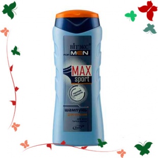 Шампунь Biтэкс MAXsport для мужчин для всех типов волос, 200 мл